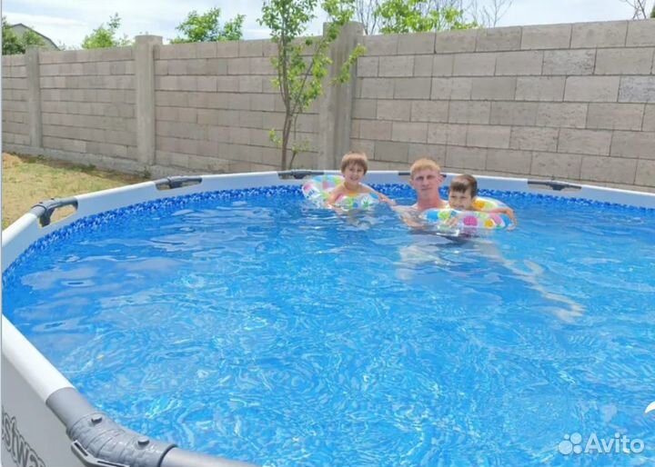 Каркасные бассейны в Ижевске. Новые. Доставка