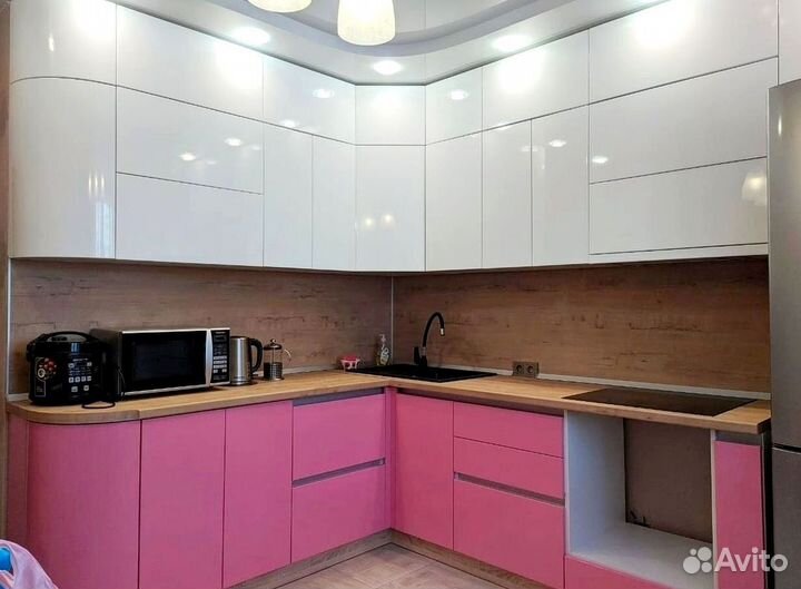 Современная кухня на заказ мдф фасады