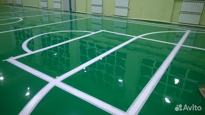 Спортивное покрытие для школы