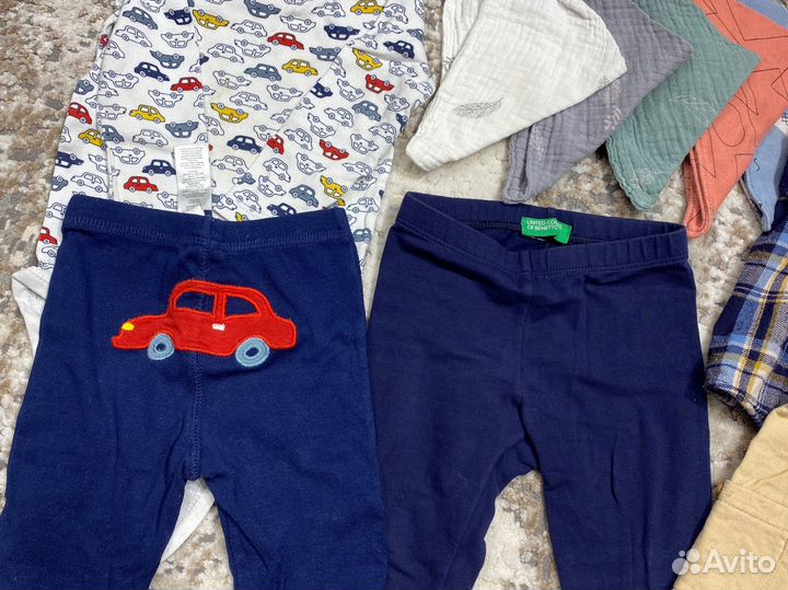 Пакет вещей на мальчика 80 86 размер