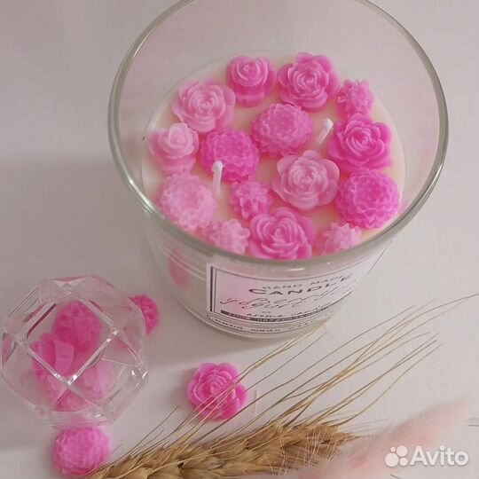 Ароматизированные свечи ручной работы