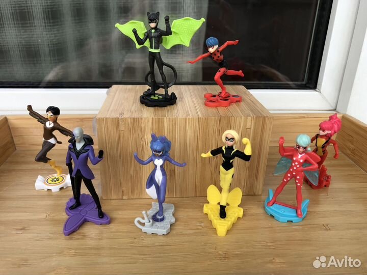 Леди Баг и супер Кот коллекция киндер (много )