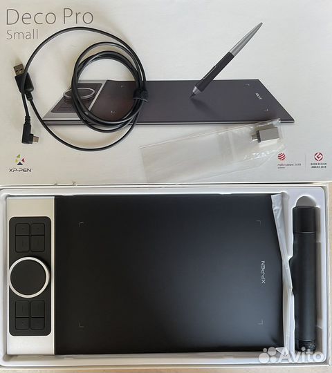 Графический планшет xp pen deco pro small