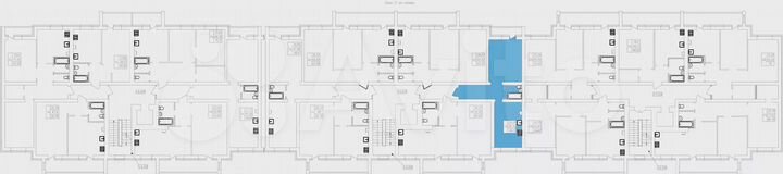 1-к. квартира, 49,3 м², 3/5 эт.