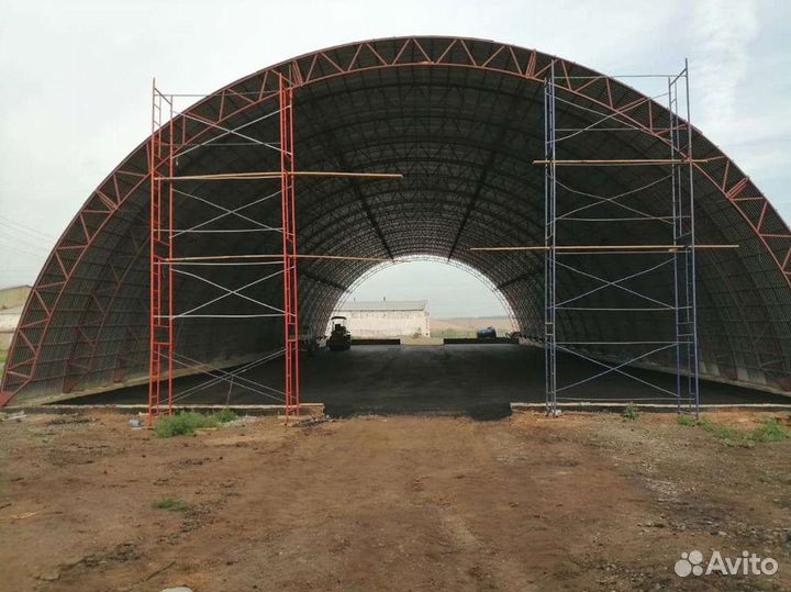 Ангары под ключ от производителя (13х46)