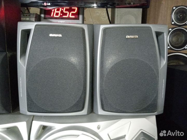 Колонки для компьютера Aiwa 2х100вт 6ом