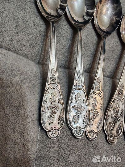 Ложки СССР мельхиор, новые, чайные