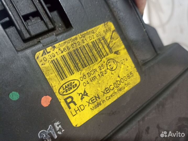 Фара правая ксенон Land Rover Range Rover