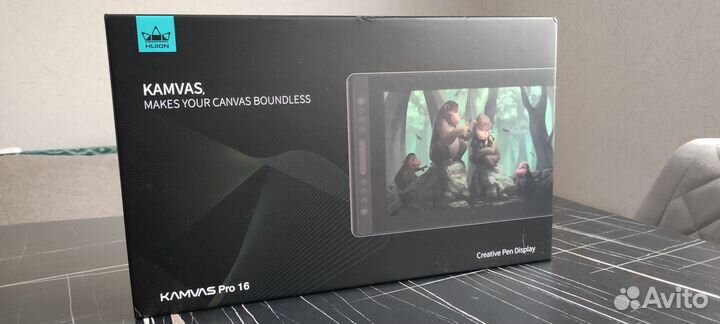 Графический планшет huion kamvas pro 16