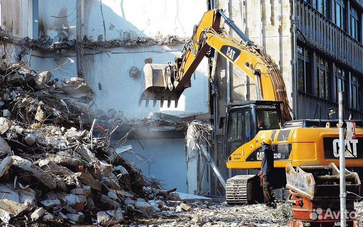 Машинист экскаватора (вахта, демонтаж)