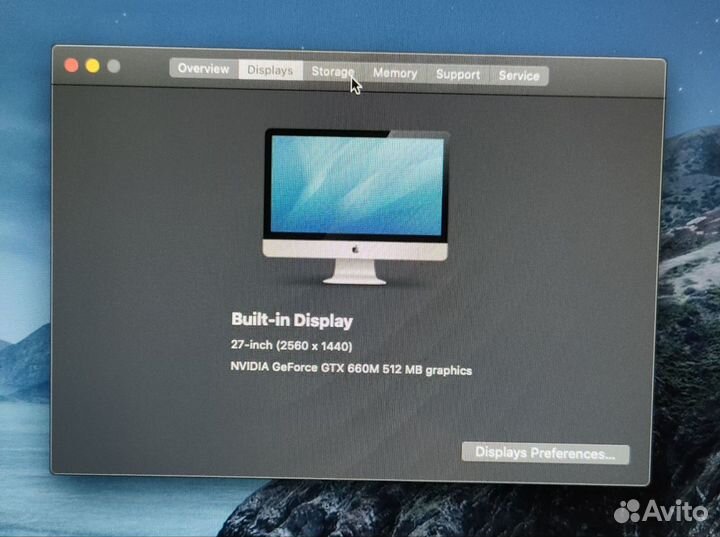Моноблок apple iMac 27-inch late 2012