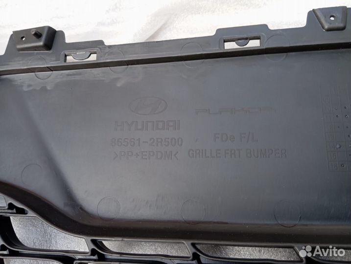 Решётка переднего бампера Hyundai I30 новая