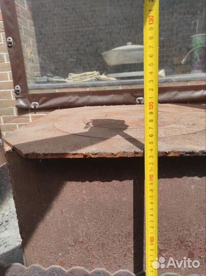 Мангал с печью под казан бу