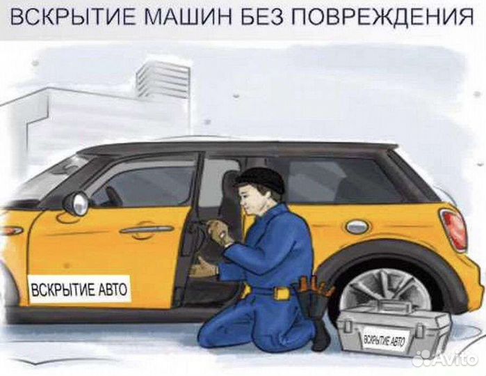 Вскрытие замков авто