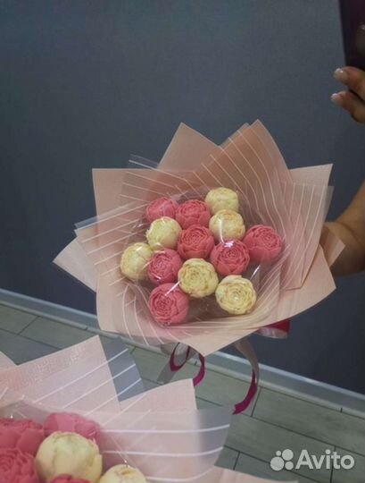 Шоколадные пионы