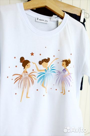 Детская одежда для девочек комплект футболка шорты