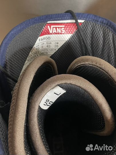 Ботинки для сноуборда Vans