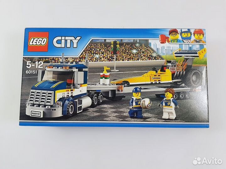 Старые наборы lego city 4204, 7937, 60151, 60064