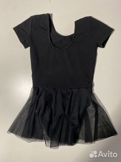 Купальник для гимнастики 110 116 черный