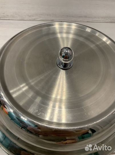 Клоша для блюд из нержавейки