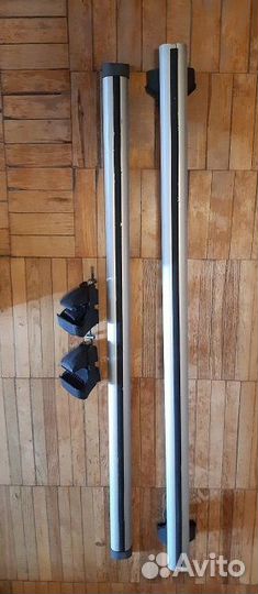 Багажник (поперечины) на рейлинги skoda yeti