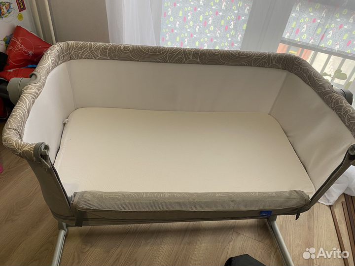 Колыбель манеж Zibos приставная люлька