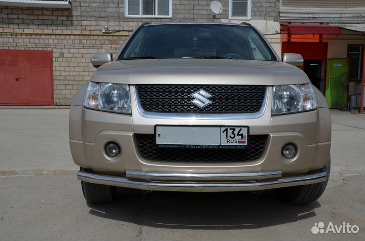 Suzuki Grand Vitara 2005-2012 Защита перед бампера