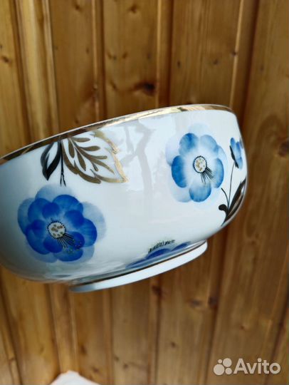 Сухарница лфз Синие цветы