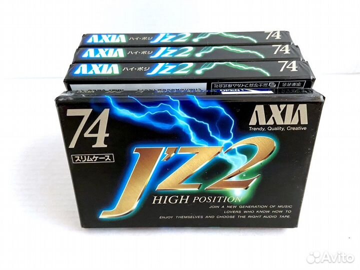 Аудиокассета кассета Axia (Fuji) J'z 2 74 - 1993 г