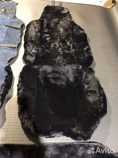 Меховые чехлы универсальные. Цена за пару