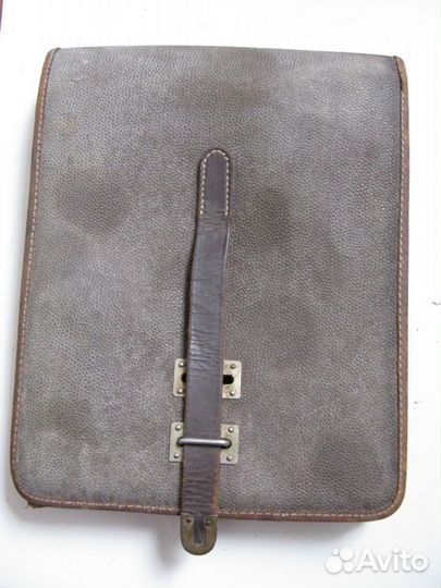 Сумка полевая сержантская кирза отделка кожа