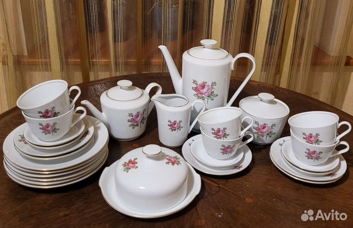 Чайно/кофейный сервиз ГДР kahla