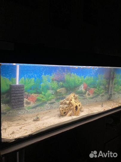 Аквариум с тумбой