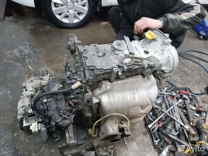 Двигатель мотор к4м Renault Sandero Stepway 1,6
