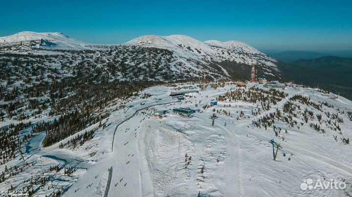 Аэросъемка Шерегеш