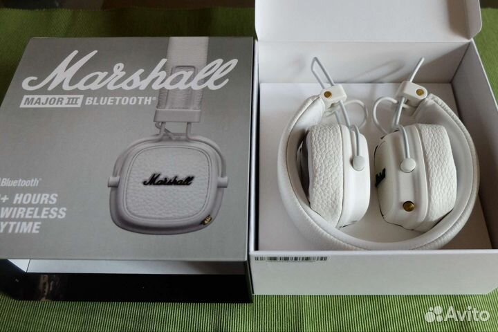 Marshall major 3 Bluetooth #белые #новые
