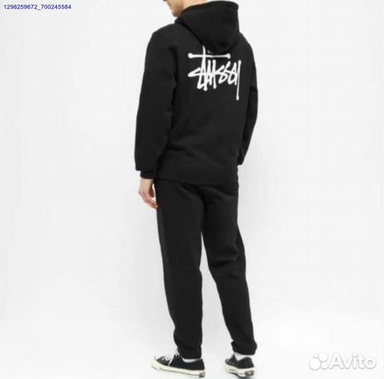 Зипка Stussy чёрная (Арт.94739)