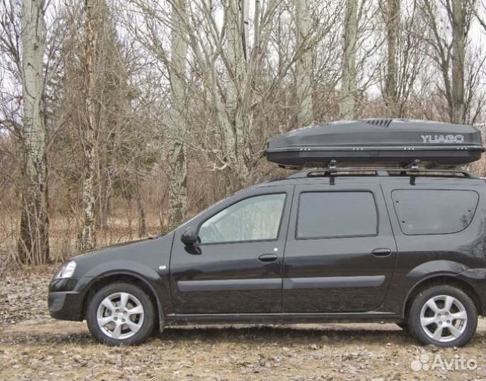 Автобокс на крышу Yuago Antares 580л 217х85х49