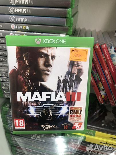 Mafia 3 xbox one диск