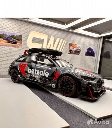 Коллекционная модель Audi RS6 DTM Avant 1:24