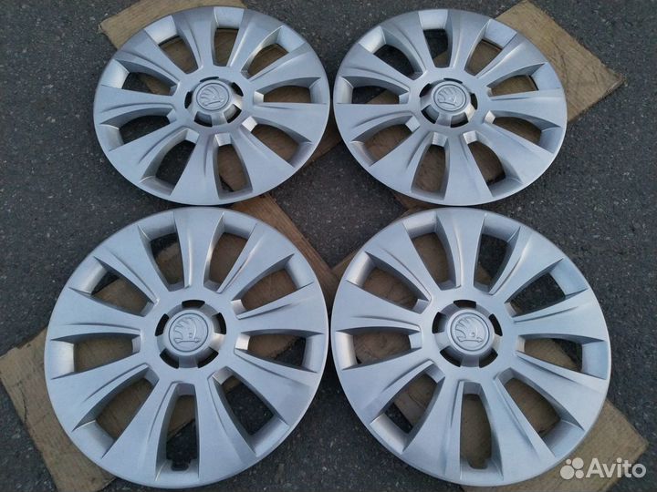 Комплект новых колпаков R16 Skoda Karoq