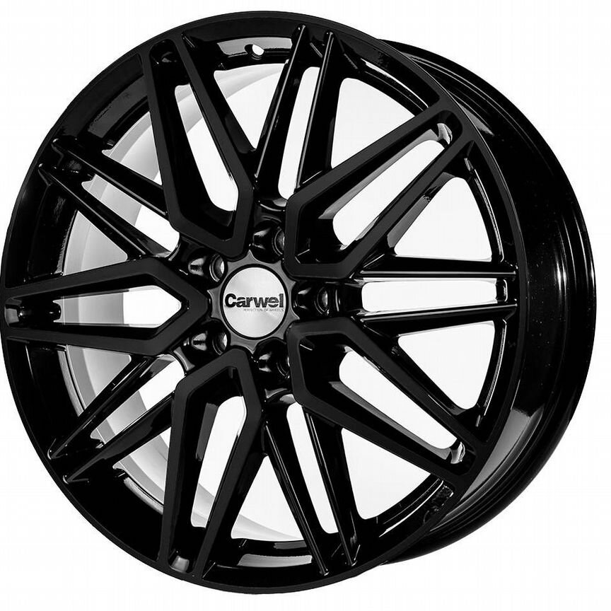Диски Carwel Вайс 7x18 5x108 ET33 D60.1 BK