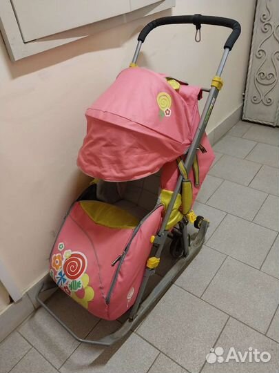 Санки коляска Nika