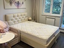 Кровать двухспальная с матрасом Ascona