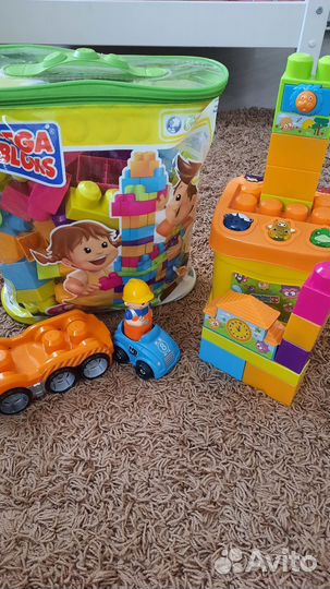 Конструктор megabloks и малышарики