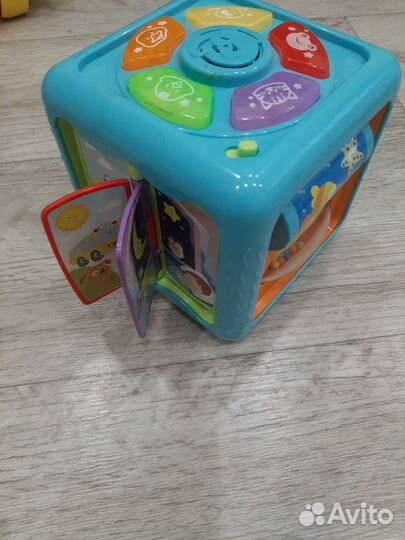 Развивающий музыкальный кубик