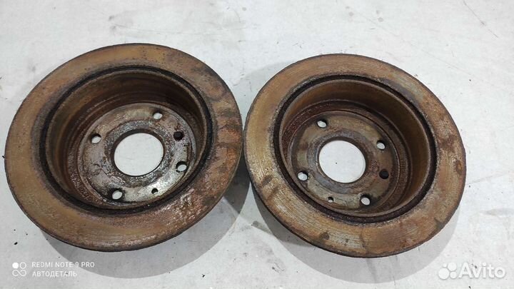 Тормозные диски задние chevrolet lacetti