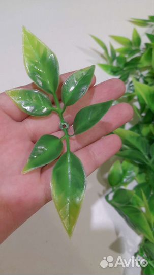 Искуственная зелень. Универсальный лист розы