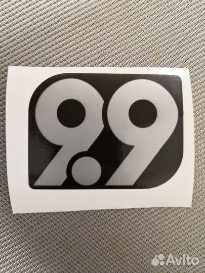 Продаю наклейку 9,9 на любые лодочные моторы