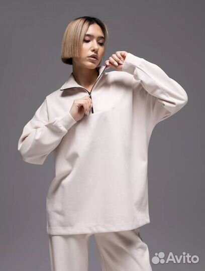 Костюм двойка трикотажный оверсайз